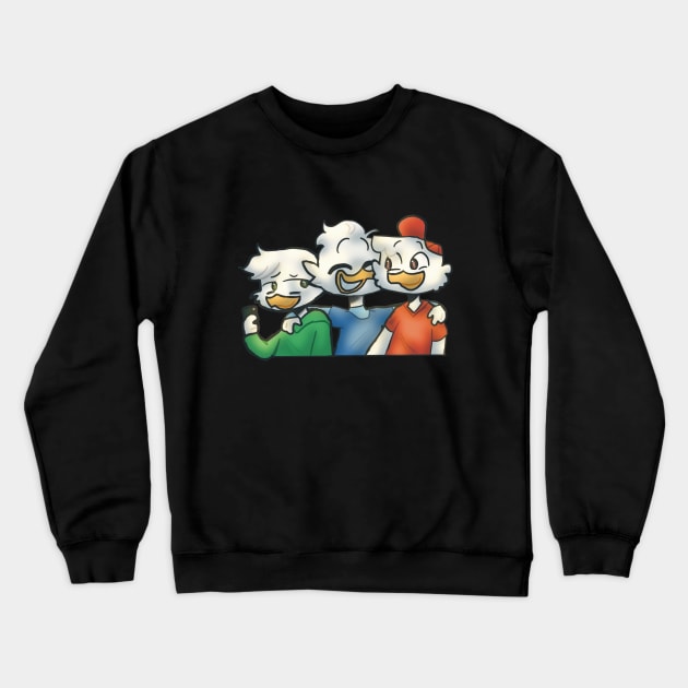 The Duck Boys Crewneck Sweatshirt by Willowsky